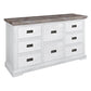 CASSIE ACACIA WOOD QUEEN SIZE BED + DRESSER + 2 X BEDSIDE TABLES PACKAGE DEAL - MyChocolateWood