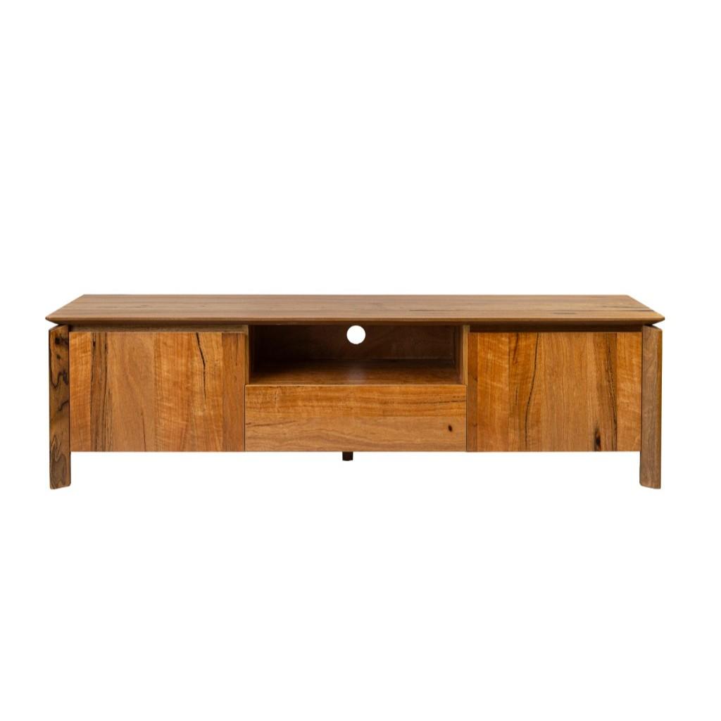 BUNGARRA  MARRI WOOD TV UNIT 1 DRAWER & 2 DOORS - NATURAL