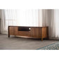 BUNGARRA  MARRI WOOD TV UNIT 1 DRAWER & 2 DOORS - NATURAL