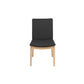 TAMWORTH MARRI WOOD 9 PIECE DINING DINING SET - 1 DINING TABLE 240CM & 7 BLACK LEATHER DINING CHAIRS - MyChocolateWood
