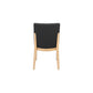 TAMWORTH MARRI WOOD 9 PIECE DINING DINING SET - 1 DINING TABLE 240CM & 7 BLACK LEATHER DINING CHAIRS - MyChocolateWood
