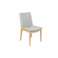 TAMWORTH MARRI WOOD 9 PIECE DINING SET -1 DINING TABLE 240CM & 8 PEWTER LEATHER DINING CHAIRS - MyChocolateWood