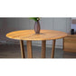 TAMWORTH MARRI WOOD ROUND DINING TABLE - NATURAL - 160CM DIA. - MyChocolateWood