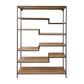 GARBO STYLIST INDUSTRIAL BOOKCASE/DISPLAY UNIT NATURAL/BLACK