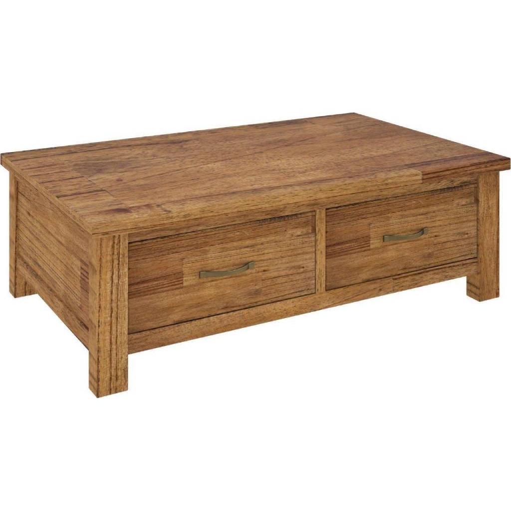 COPE MOUNTAIN ASH 2 DRAWERS COFFEE TABLE IN NATURAL