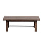 ELDRIDGE FARMERS COFFEE TABLE IN MINDI WOOD HONEY BROWN - MyChocolateWood