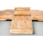 ASTI ROUND PEDESTAL DINING TABLE IN HONEY WASH - MyChocolateWood