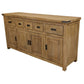 ASTI SOLID MANGO WOOD BUFFET IN HONEY WASH - MyChocolateWood