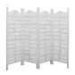 CIRCLE SCREEN 4 PANELS IN  IN WHITE - MyChocolateWood