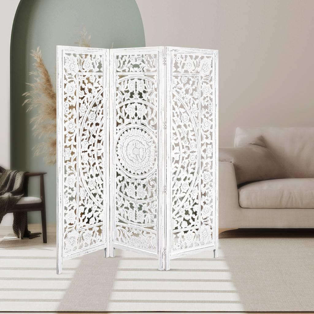 FLEMINGTON SCREEN 150X 2.4 X 180CM IN ANTIQUE WHITE
