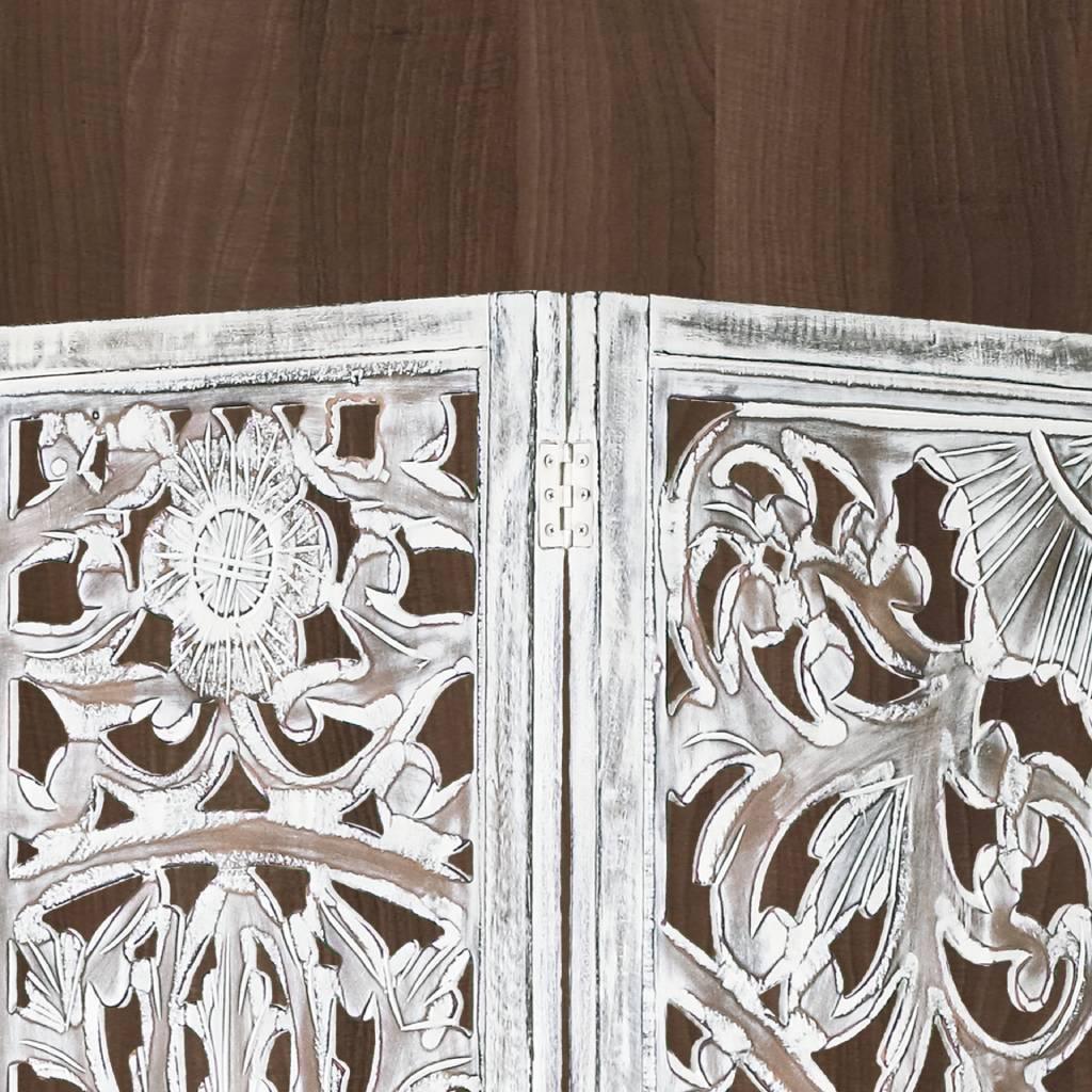 LIBORNO SCREEN 150 X 2.4 X 180CM IN ANTIQUE WHITE