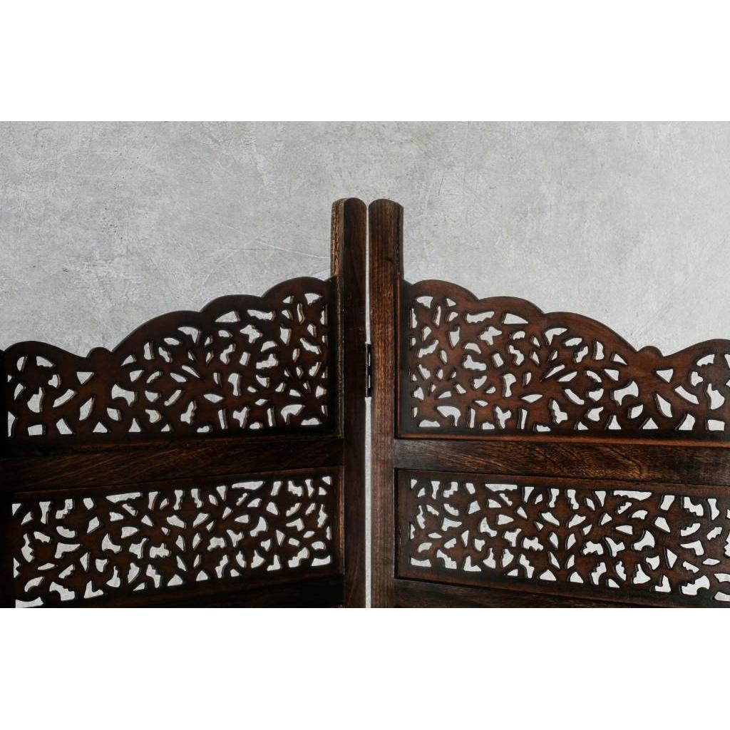 SCREEN ZANETTI 200 X 2.4 X 180CM-BURNT BROWN