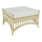 DENIZE NATURAL RATTAN 2.5 SOFA SETTEE COUCH NATURAL/ WHITE CUSHION - MyChocolateWood