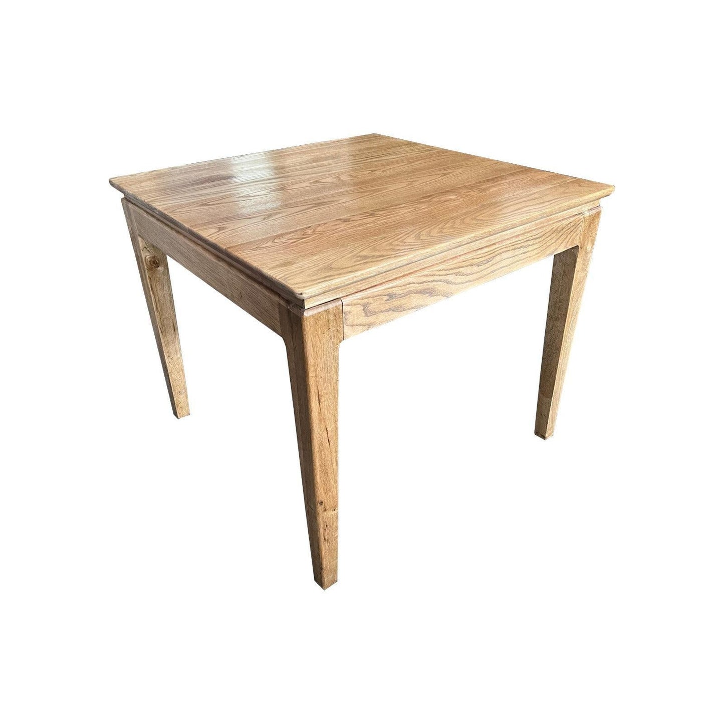 ELLA SOLID OAK SQUARE DINING TABLE 90CM