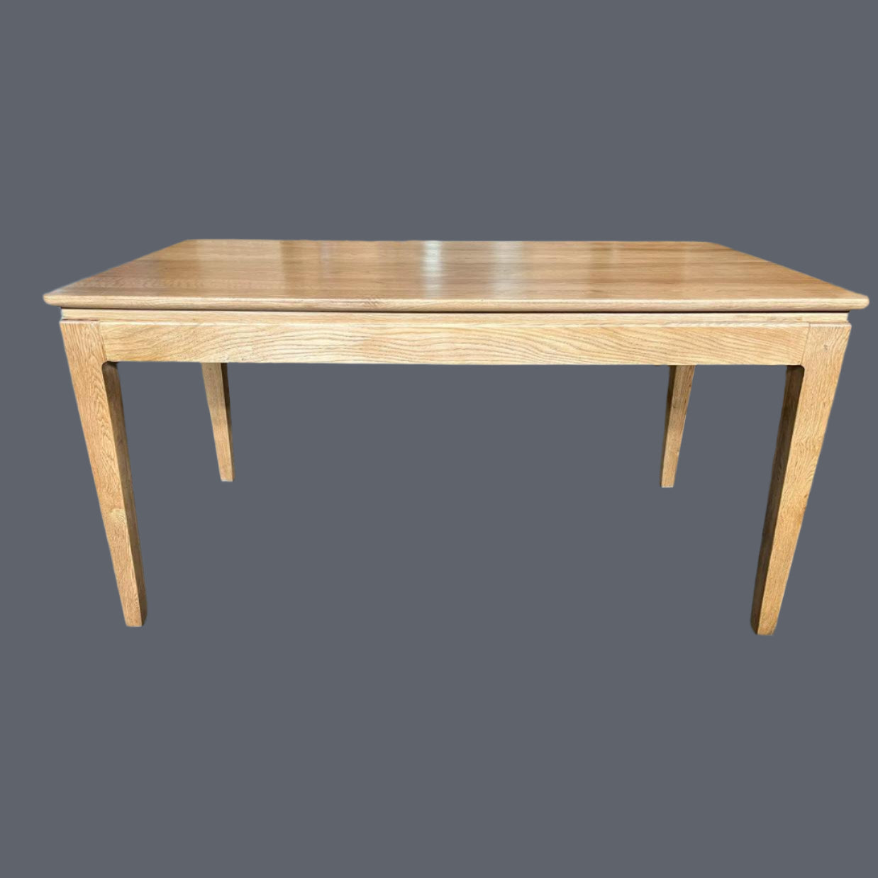 ELLA SOLID OAK DINING TABLE 220CM - MyChocolateWood