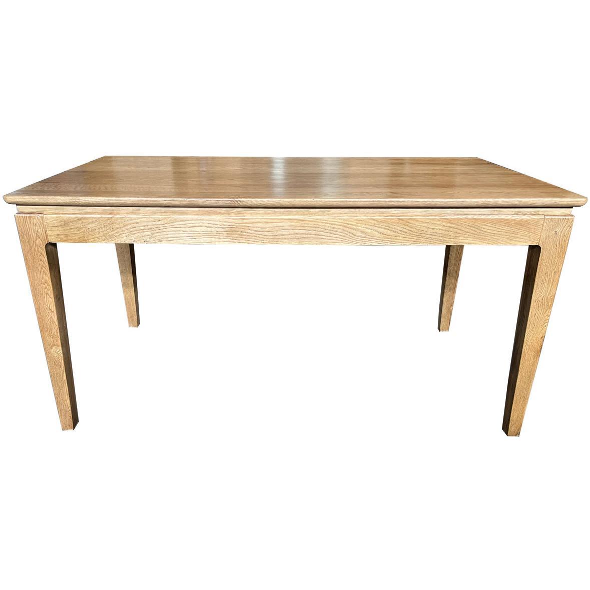ELLA SOLID OAK DINING TABLE 220CM - MyChocolateWood