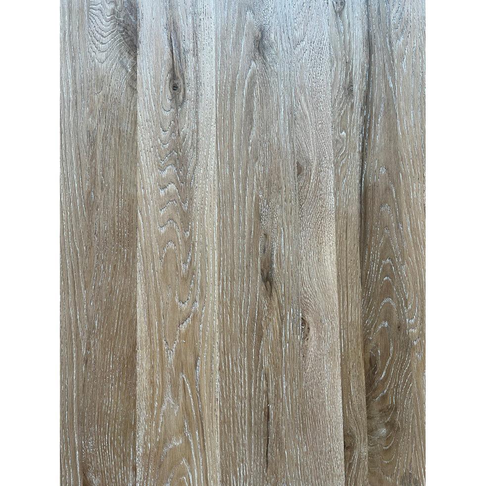 HAMPTON WHITEWASHED OAK DINING TABLE 150CM