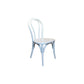CRISTO BENTWOOD DINING CHAIR WHITE (NON-STACKABLE) - MyChocolateWood