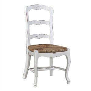 Margorie Solid Mahogany Timber Dining Chair, White Harvest