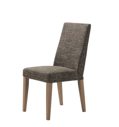 London Top Quality fabric Dining Chair With american oak legs