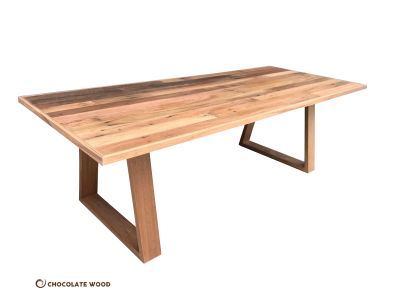MADE TO ORDER  Essence Australian Made Recycled Hardwood DiningTable