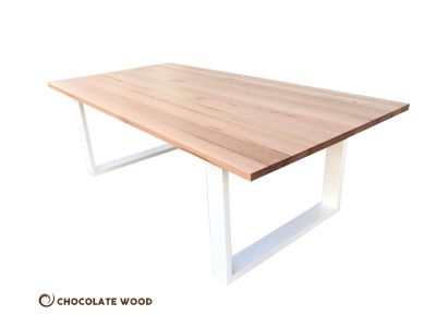 CUSTOM MADE  Montreal Australian Made Solid Tassie Oak Hardwood Timber Dining Table