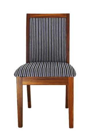 CUSTOM  MADE  Australian Made Tasmanian Oak Timber Dining Chair - Choices Of Fabrics