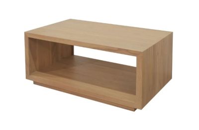 CARDEW SOLD WHITE CEDAR TIMBER COFFEE TABLE IN NATURAL