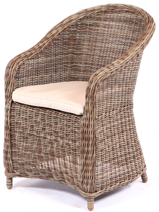 MARINA SYNTHETIC RATTAN WEAVE CHAIR 