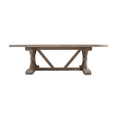FABRITZIO DINING TABLE IN RECLAIMED AGED
