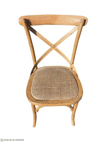 MELROSE DINING CHAIR IN SOLID OAK - FLOOR STOCK CLEARANCE