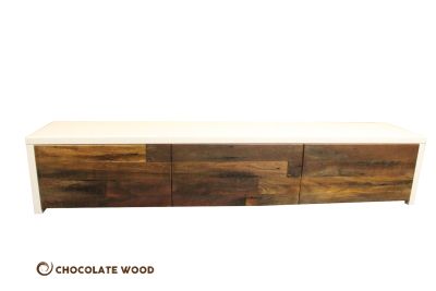 MADE TO ORDER  Nevada Australian made recycled hardwood lowline tv unit 