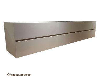 MADE TO ORDER  Patras Australian Made Wall Hung 6 Drawers Tv Unit