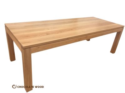 SOLID ATHENS DINING TABLE IN SOLID AMERICAN OAK