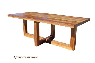 CUSTOM MADE  Lyon Australian made solid Blackwood Dining Table 240cm