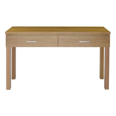 ANYA SOLID VIC ASH 2 DRAWERS CONSOLE TABLE 125CM IN WHEAT
