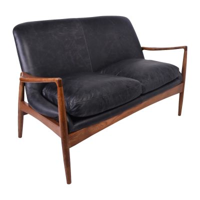 Lagonia 2 Seater Sofa in Espresso leather