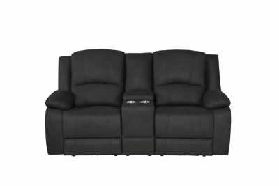 DORVAL 2-SEATER ELECTRIC RECLINER WITH CONSOLE SOFA JET