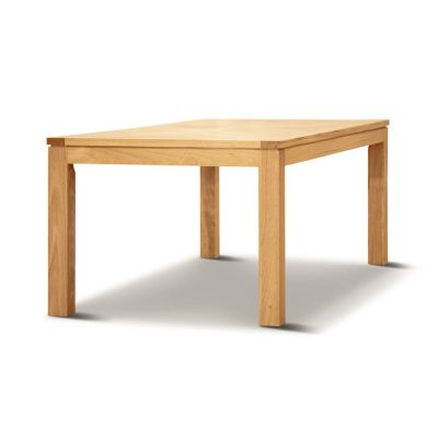 VALANCE TASSIE OAK DINING TABLE 180CM IN NATURAL CLEAR LACQUER